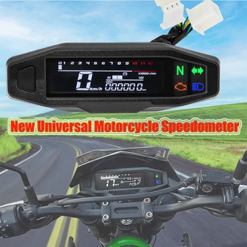 Novi Univerzalni Motor Brzinometar Moto Tabli Ulje Mjerač Tachometer Digitalni Metara Senzor Set Brojač za ruski KR200
