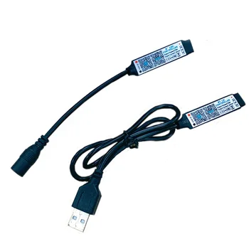 DC5-24V USB/DC Mini Bluetooth-kompatibilni Pametan APLIKACIJU Kontrolor Bežični Kontrolu Za 5050 3528 RGB DOVEO Striptiz Svjetlost