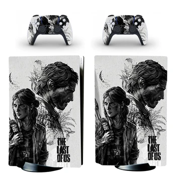Posljednji od Nas PS5 Digitalni Izdanje Kožu Naljepnicu Preslikač Pokriti PlayStation 5 Konzolu i 2 Kontrolori PS5 Kožu Naljepnicu Vinil