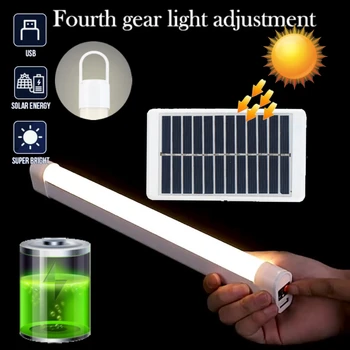 DOVEO pomoćna Svjetla Bar ugrađeni Baterija USB Puni se na Kampovanje Lampu Lampu Solarne Energije za Otvorenom Kući Vrt Dekor