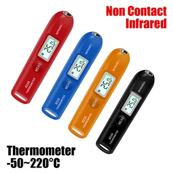 Industrijske Pyrometer IR Laser Temperatura -50~220°C Mini Digitalni Infracrveni Termometar 8220 Za Kuhinju ROŠTILJ Tiganj za Kuvanje Ne Kontakt