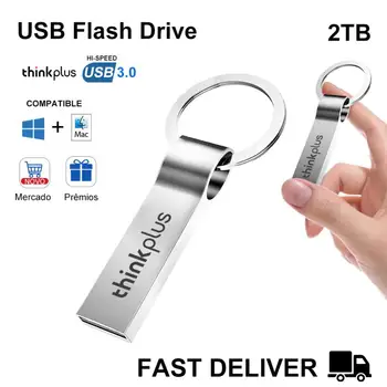 Lenovo Thinkplus USB 3.0 Diskova 2TB srednje brzine Hard Disk prenosni 1TB Olovku Voziti 512GB metal Stick Za Kompjuter