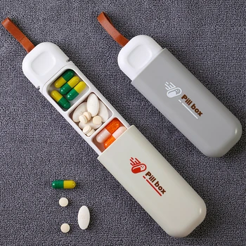 7 Dana Mode Prenosni Nordijskim Stil Pilula Kutija Tableta Pillbox Slatkiša Lijek Kutije 3 Mreža Ukoliko Ne Postoji Skladište Kit Organizator