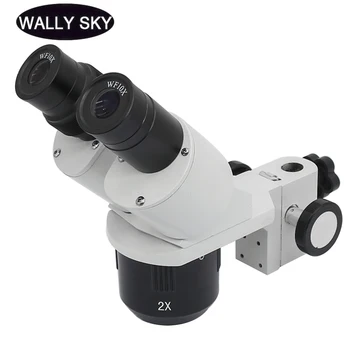 Oštar Stereo Mikroskopom Glavu 10 puta više 20X 30X 40X Industrijske Mikroskop Pribor 10 puta više Eyepieces 1X 2X 3X 4X Cilj Leće