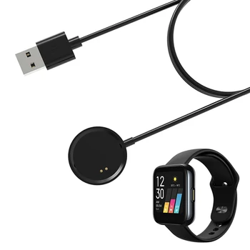 Smartwatch Doku Punjač Adapter USB Naplaćivati Kablovsku Moć Glavni Kabl Stajati za Realme Pametan Gledati RMA161 Pribor