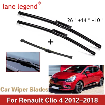 Brisače Ispred Zadnji Brisači, A Za Renault Clio 4 2012 - 2019 Staklo Šoferšajbni Ispred Prozora 26