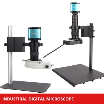 HD Digitalni Mikroskop Za Elektroniku 48MP 38MP HDMI Mikroskop Kameru Prilagodljiva 130X 180X Objektiv Svetlo Mobilni Telefon Popravak