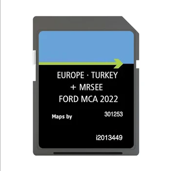 Za FORD SD KARTICE MAPE MONDEO KUGA FOKUS C-MAX S-MAX (2010-14) Sa Anti Magla Reaview Naljepnice MCP 2022 Naving navigaciju Evropi