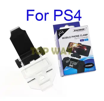 1PC Crni Pametan Telefon Klip Stezaljku Mount Prilagodljiva Držač Telefon Držač Za Playstation 4 Za PS4 Kontrolor