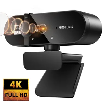 4K Kameru 1080P Mini Kamera 2K Pun HD Web kamera Sa Mikrofon 30fps USB Web Kameru Za PC Youtuber Laptop Video Pucnjave Kameru