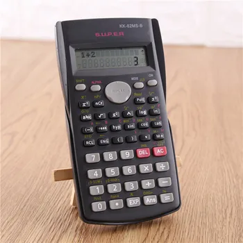 Nova Funkcija Kalkulator 82MS Ručnim Multi-funkcije 2-Line Prikaži Digitalni LCD Znanstvenog Kalkulatora