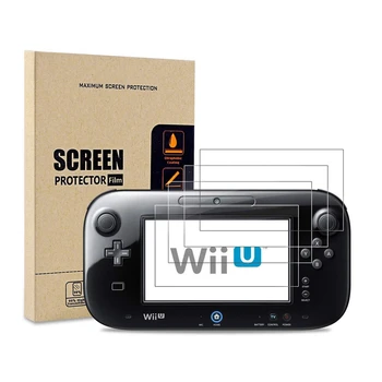 Ekranu Zaštitnik za Nintendo Wii U Gamepad, Ultra Jasno HD Zaštitne Filmu Zaštitne Filter za Nintendo Wii U Gamepad