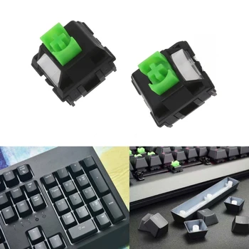 4Pcs RGB Zelene Prekidače za Razer Blackwidow Elite Igara Tastaturu Mehanički Klavijaturama Pribor