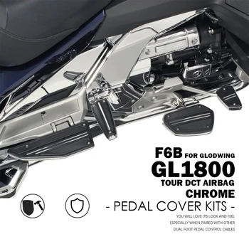 Motor Pedale za Kočnicu Pokriti Pribor za Hondu Goldwing GL1800 Pribor Obilazak DCT Jastuk GL 1800 Dijelove F6B 2018-2021 Hrom