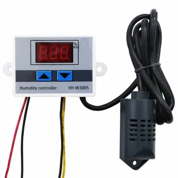 Digitalni Vlažnost Kontrolor XH-W3005 12V 24V 220V Humidistat Hygrometer Vlažnost Kontrolu Prekidač regulator + Vlažnost senzor