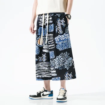 Mode Muškom Haremu Pantalone Streetwear Opušteno Ljudi 2022 Oversize Kombinezonu Pantalone Proljeće Ljeto Širokim Harajuku Čovječe Trenerka 5XL