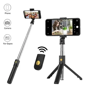 Bežični Bluetooth Selfie Držati Foldable Tronožac Za Mobilni Telefon odijelo za stativ za snimanje Za iPhone Xiaomi Samsung Za Video Živjeti