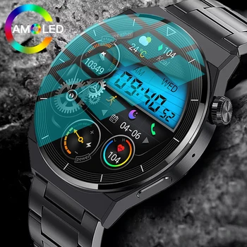 Pametan Satove Smartwatch Ljudi Za firmu huawei Xiaomi GT3 Pro fiskalno vijeće AMOLED 390*390 HD Monitor Srca Bluetooth Poziv IP68 Vodootporne