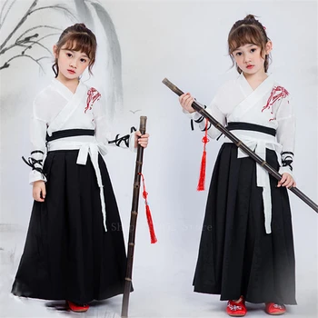 Tradicionalni Cosutume Djeca Japanski Stil Kimono Bebu Dečko Kako Igram Samuraj Kostim Vez Crane Haori Ogrtač Zabavu Ludaca