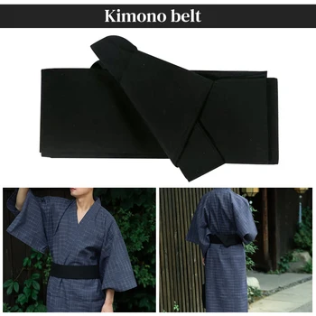 Tradicionalni Japanski Kimono Kako Igram Pojas Pribor Širom Prugastu Obi Kuka I Petlje Fastener Retro Pojas Sauna Spa Nosimo Kostime