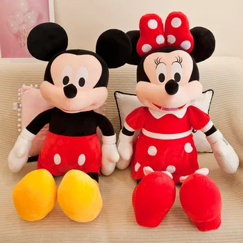 35-100cm Disney Parovi Mickey Mouse Minnie Kawaii Plišane Igračke Deci Poklone Plišane Igračke Lutku Rođendanski Poklon Za Curu Devojke