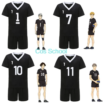 Haikyuu!! Miya Atsumu Ludaca Kostime Osamu Sportskoj Odjeći Inarizaki Srednjoj Školi Odbojku Uniformu Kita Shinsuke Rintaro Suna