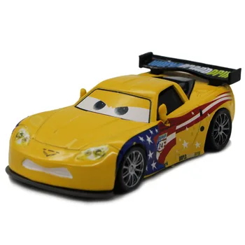 Disney Pixar Kola 2 3 Jeff Gorvette Metal Diecast legure klasik autić model za djecu poklon 1:55 Potpuno Nove igracke U Dionice