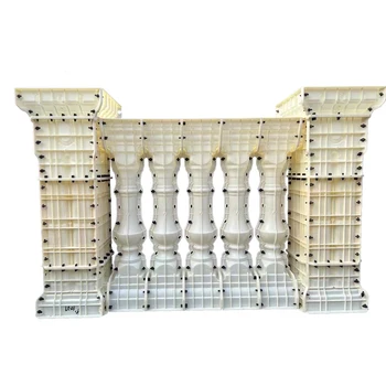 Izrezbarenim Ogradu Urezao Roman Stub Kalup u Evropskom stilu Vilu Cementa Domaće Balkona Ogradu Kompletan Model