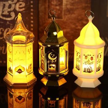 Eid Mubarak Lampu Svjetlo Ramazan Ukrase za Kući 2023 Ramazan Mubarek Eid Al Bajrama Islamski Muslimana Zabavu Dekor