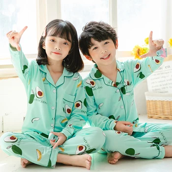 Djeca Pidžamu 2023 jesen zime Devojke Momci Sleepwear Nightwear Bebi Odecu Životinja Crtani Pidžama Postavlja Pamuka Djece Pidžami