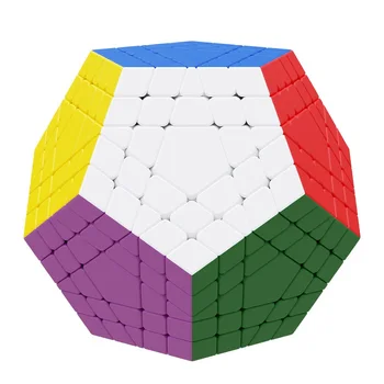 2023 Sengso Gigaminx 5x5 Magiju Kocku Stickerless Dodekadron Brzinu Slagalice 12Sides Megaminx 5x5x5 Magico Cubo Rubic Shengshou Igračka