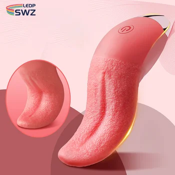 Jezik Vibrator Mini Seks Igračke za Žene Klitoris Stimulator G-tačka Orgazam Bradavice Žena Masturbatora Parovi Proizvod Seks SWZLEDP Dućan