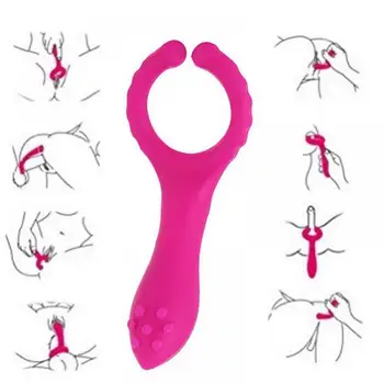 Silikon Elastično Penis Prstenje Kurac Odlaganja Prsten Vibrator za Muškarce Penis Cockring Vibrira Prsten za Žene Chastity Vibrador seksi Igračku