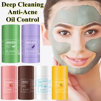Vitamin C Čvrsto Držite Maske Duboko Čišćenje Lica Blato Masku Zeleni Čaj Pročišćavanje Clay Masku Zašto Ukloniti Protiv Akni Ulje Kontrolu