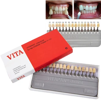 Denspay Izbjeljivanje Zubi Proizvoda Izbjeljivanje Zubi Proizvoda Vodič Zub Model Colorimetric Tanjir Zubni Boja Skali
