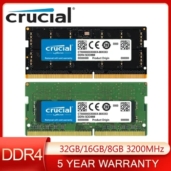 Ključno Ram DDR4 Notes Tako dimm 8GB 4GB 16G 32GB 3200MHZ 2666MHZ 2400MHZ 2133MHZ 1.2 V Za Laptop