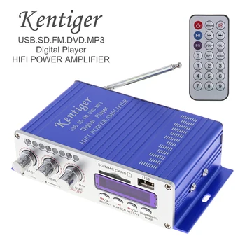 HY502 Digitalni Prikaži Hi-Fi 2CH Auto Stereo Moć Pojačalo POJAČALO Podršku za iPod / USB / MP3 / FM / SD Jack Doprinos
