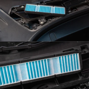 Auto Ventilacije Pokriti Mreža Ispod Sedišta Dustproof Ventilacije za Tesla Model Y Klimu Unos Filter Ventilacije