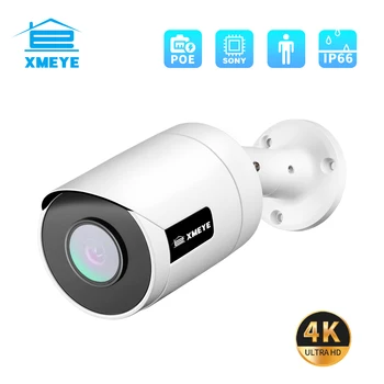 XMEYE SONY POE IP Kameru 4K 5MP 8MP IMX335 IMX415 Izgraditi-u Mikrofon KAMERE Obezbeđenja Video Nadzor Vodootporne Otvorenom IR XMEYE PRO