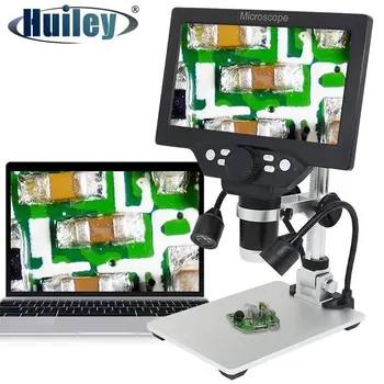 Digitalni Mikroskop 1200X 600X USB Elektronske Video Vojnik Mikroskop Kameru PCB Telefon Popraviti Mikroskop ugrađeni Baterija