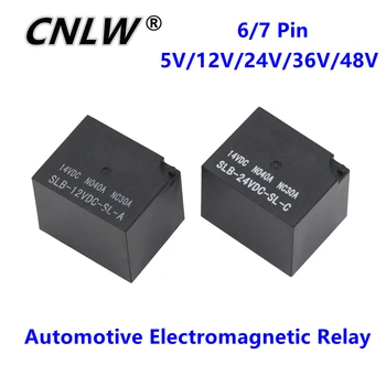1 PC Automotive Elektromagnetni Relej 40A Američki 6/7-pin relej inače otvoren SLB-05V 12V 24V 36V 48VDC-SL-A-C