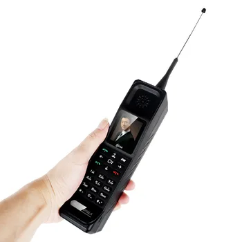 Sa Antenom Retro Stil Veliku Baru Mobilni Telefon Jak Signal Moc Banke Dvojno Sim 4500mAh Lampu MP3 MP4 Vibracije Bluetooth