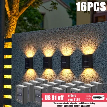 Sunčev Svjetla na Otvorenom Vodootporan je DOVELO osvetljavaju Dole Zid Svjetlo za Vrt Kući Trijemu Balkona Dvorištu Ulici Ukras Zid Lampu