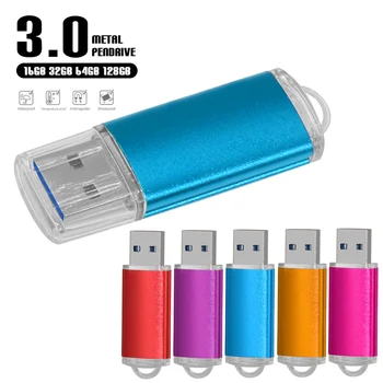 USB3.0 usb Metal 8GB 32GB 64GB Srednje Brzine Flash Stick Rotirajući 16GB 128GB Pendrive Flash Štap za Desktop Laptop