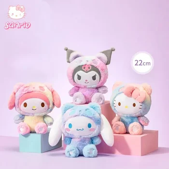 22cm Sanrio Hello Kitty Plišana Igračka Kuromi Cinnamoroll Moj Melody Ludaca Panda Niz Stvari Plushie Lutku Kawaii Jastuk Mali Dar
