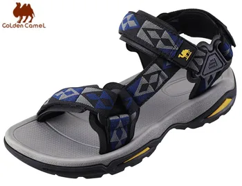 ZLATNI KAMILA muški Sport Sandale Ljeto 2023 Novi Otvori Prsa Vodootporne Sandale Plaži Cipele za Muškarce Planinarenje Putuje Hoda