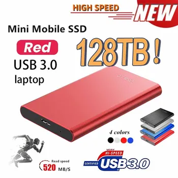 Novi Originalni Prenosni brzoj SSD 2TB/4TB/8TB/16TB/30TB Vanjski Hard Disk Masa Skladište USB 3.0 Interfejs Pamćenje Hard Disk